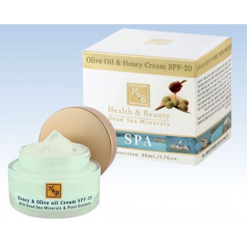 H&B Dead Sea Olive Oil & Honey Cream SPF-20
